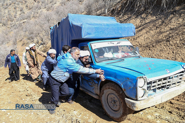 سفر نماینده ولی فقیه در چهارمحال و بختیاری به روستای صالح کوتاه