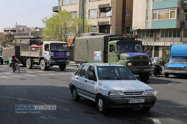 رزمایش دفاع بیولوژیک نیروی زمینی سپاه در تهران