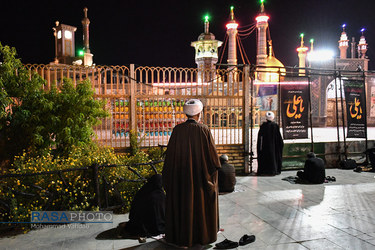 احیا شب نوزدهم ماه مبارک رمضان در جوار حرم کریمه اهلبیت (ع)