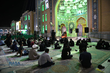 عزاداری شب شهادت حضرت امام جواد الائمه (ع) در مسجد مقدس جمکران