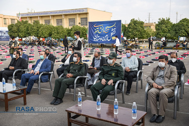 اهداء ۷۰۰۰ بسته نوشت افزار در مرحله سوم رزمایش کمک مؤمنانه شیراز