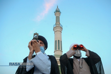 استهلال ماه مبارک رمضان در قم