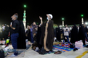 احیای شب ۲۳ ماه مبارک رمضان در مسجد جمکران