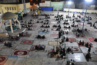 احیای شب ۲۳ ماه مبارک رمضان در اهواز