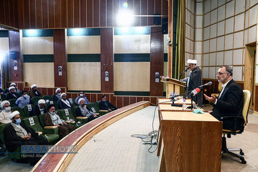 همایش نخبگان و اساتید حوزه و دانشگاه در حمایت از جبهه انقلاب در انتخابات با سخنرانی دکتر علیرضا زاکانی