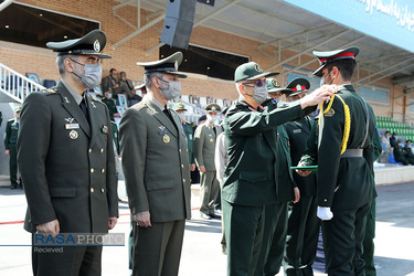 مراسم مشترک دانش‌آموختگی دانشجویان دانشگاه‌های افسری نیروهای مسلح