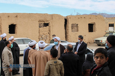 حضور نماینده ولی فقیه در استان سمنان در روستا‌های محروم