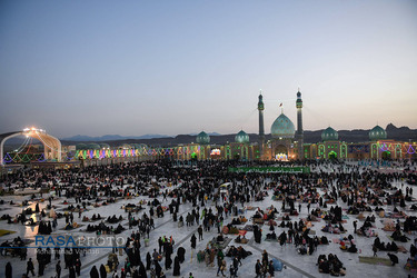 جشن بزرگ شب نیمه شعبان در مسجد مقدس جمکران