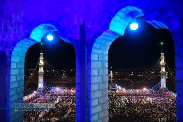 جشن بزرگ شب نیمه شعبان در مسجد مقدس جمکران