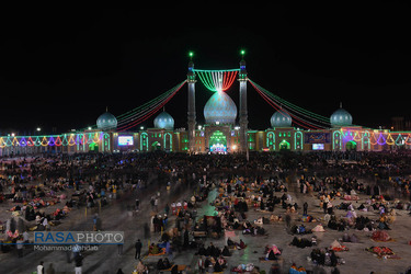 جشن بزرگ شب نیمه شعبان در مسجد مقدس جمکران