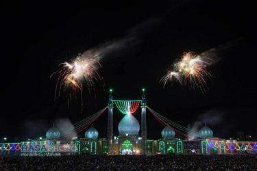 جشن بزرگ شب نیمه شعبان در مسجد مقدس جمکران