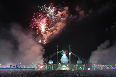 جشن بزرگ شب نیمه شعبان در مسجد مقدس جمکران