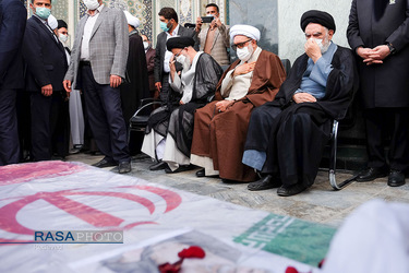تشییع طلاب شهید حرم مطهر رضوی در مشهد