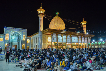 احیای شب نوزدهم ماه مبارک رمضان در حرم مطهر شاهچراغ (ع) شیراز‎‎