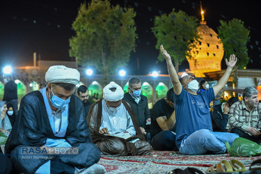 احیای شب نوزدهم ماه مبارک رمضان در حرم مطهر شاهچراغ (ع) شیراز‎‎