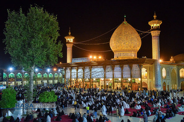 احیای شب نوزدهم ماه مبارک رمضان در حرم مطهر شاهچراغ (ع) شیراز‎‎