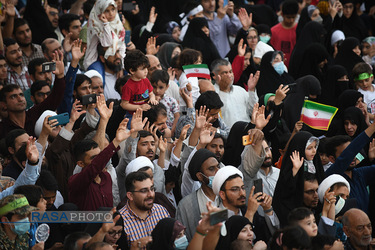 اجتماع عظیم سلام فرمانده در مسجد مقدس جمکران