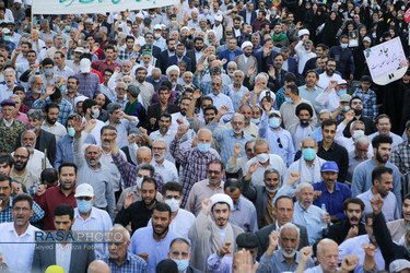 راهپیمایی عفاف و حجاب در مشهد