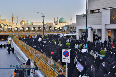 راهپیمایی عفاف و حجاب در مشهد