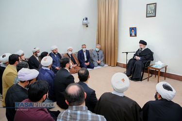 دیدار جمعی از مسئولین سازمان تبلیغات اسلامی با رهبر معظم انقلاب