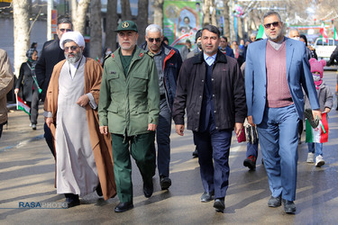 راهپیمایی ۲۲ بهمن در بجنورد