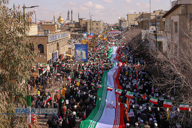 راهپیمایی با شکوه ۲۲ بهمن ۱۴۰۱ در قم