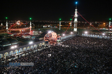 شب ۲۱ ماه مبارک رمضان در مسجد مقدس جمکران