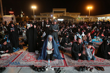 مراسم شب بیست و سوم ماه مبارک رمضان در حرم کریمه اهل بیت (سلام الله علیها)