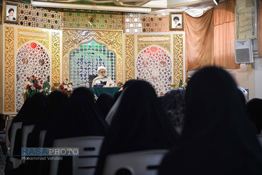 دیدار دانشجویان دانشگاه شهید بهشتی با آیت الله شب زنده‌دار