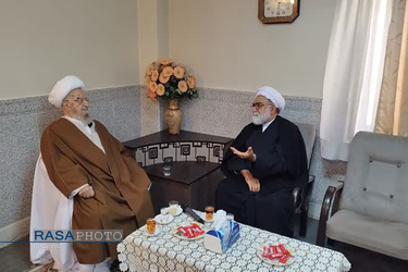 دیدار تولیت آستان قدس رضوی با حضرت آیت الله مکارم شیرازی در مشهد
