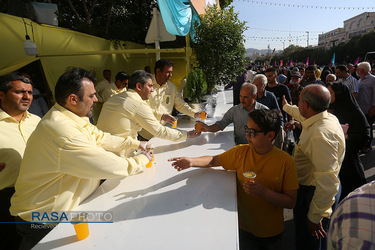 جشن بزرگ امام رضایی‌ها در مشهد مقدس