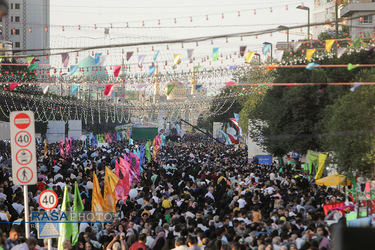 جشن بزرگ امام رضایی‌ها در مشهد مقدس