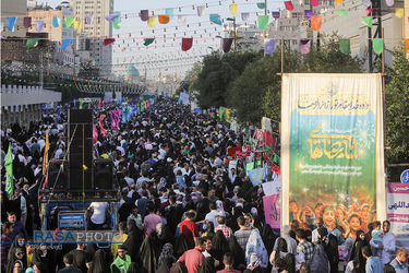 جشن بزرگ امام رضایی‌ها در مشهد مقدس