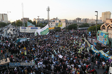 جشن بزرگ امام رضایی‌ها در مشهد مقدس