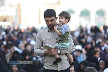 مراسم پر فیض دعای عرفه در مسجد مقدس جمکران