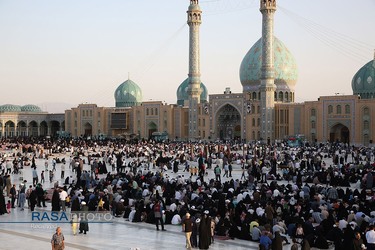 مراسم پر فیض دعای عرفه در مسجد مقدس جمکران