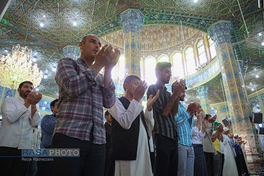 نماز عید سعید قربان در مسجد مقدس جمکران