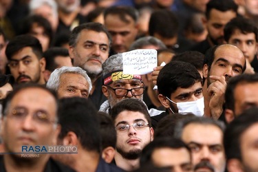 دومین شب مراسم عزاداری حضرت اباعبدالله الحسین (علیه‌السلام) با حضور رهبر انقلاب