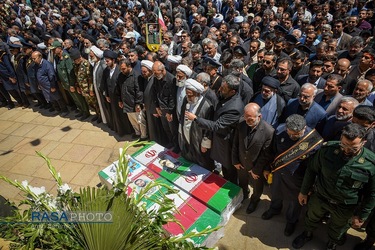 تشییع ۲ شهید حادثه تروریستی حرم شاهچراغ (ع) در شیراز