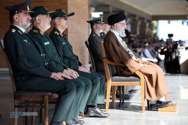 مراسم مشترک دانش‌آموختگی دانشگاه‌های افسری با حضور فرمانده کل قوا