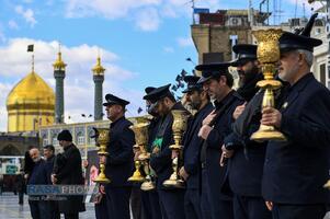 عزاداری روز شهادت حضرت امام موسی کاظم (علیه‌السلام) در حرم بانوی کرامت