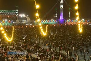 شب نیمه شعبان در مسجد مقدس جمکران