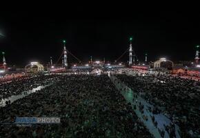 احیا شب نوزهم ماه مبارک رمضان در مسجد مقدس جمکران