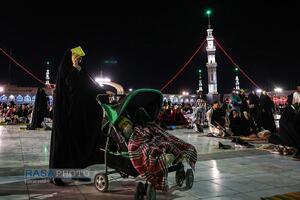 احیا شب نوزهم ماه مبارک رمضان در مسجد مقدس جمکران