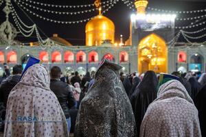 احیا شب ۲۱ ماه مبارک رمضان در حرم مطهر رضوی