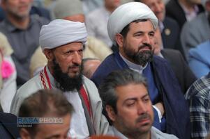 دیدار مردمی رهبر معظم انقلاب در آستانه انتخابات ریاست جمهوری در روز عید غدیر