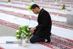 سفره افطاری حرم حضرت فاطمه معصومه (سلام‌الله‌علیها) در ماه مبارک رمضان