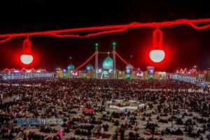 احیای شب ۲۱ ماه مبارک رمضان در مسجد مقدس جمکران