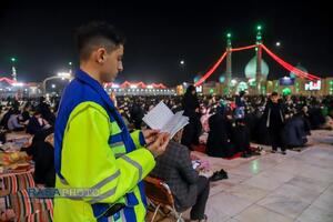 احیای شب ۲۱ ماه مبارک رمضان در مسجد مقدس جمکران