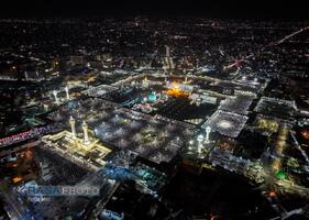 مراسم احیا شب بیست و یکم ماه مبارک رمضان در حرم مطهر رضوی